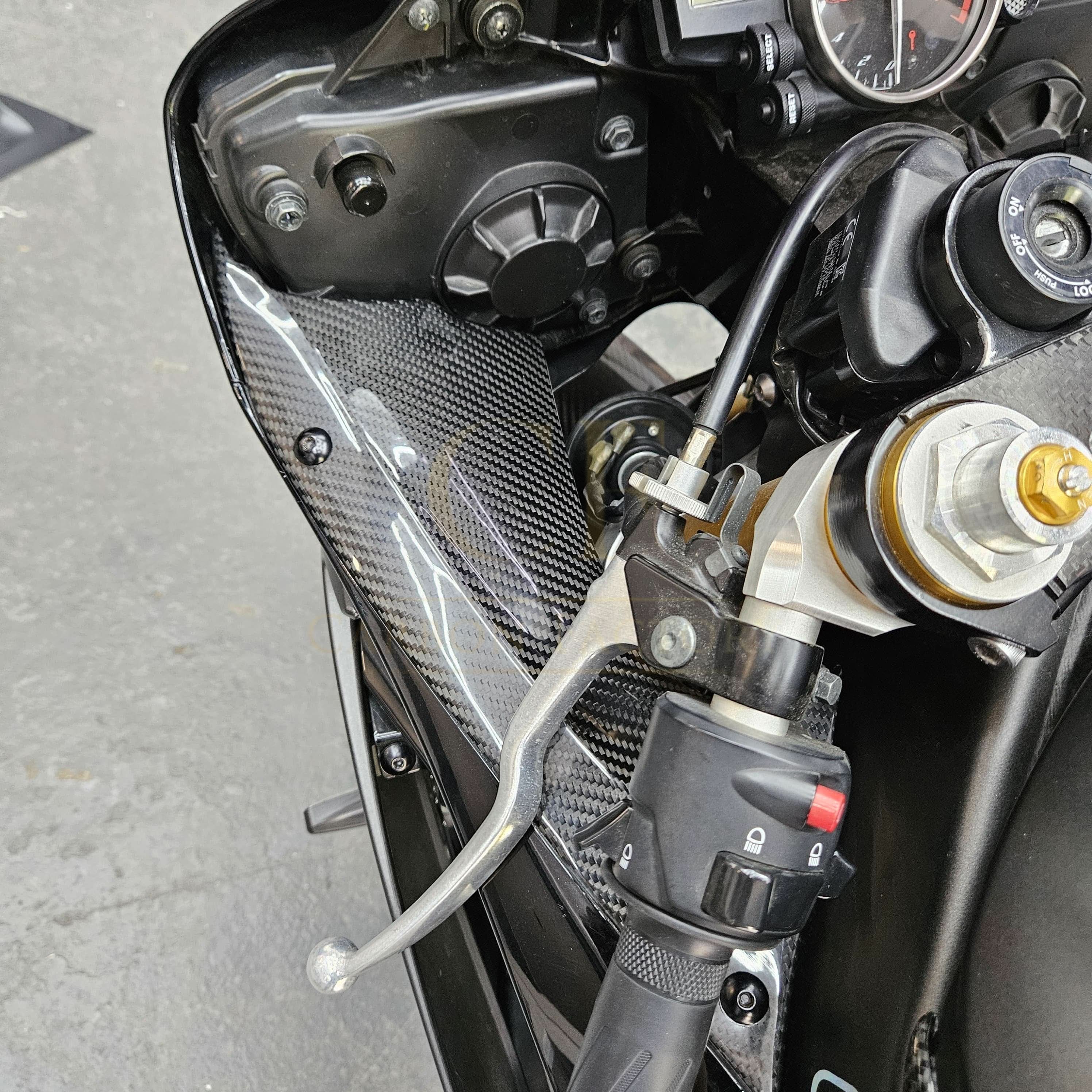 Pre-preg Carbon Fibre Dash Panels for Yamaha R6 2008-2015