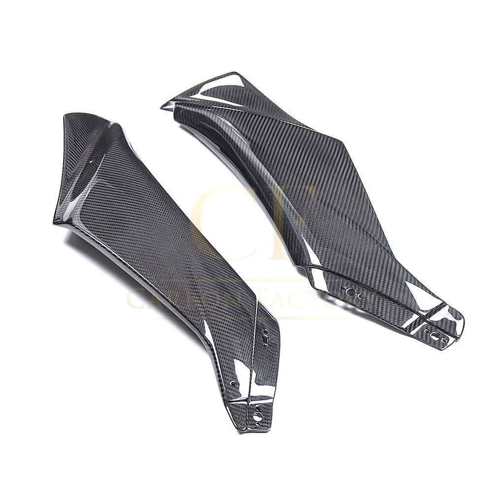 Pre-preg Carbon Fibre Dashboard Side Panel Covers for Yamaha R1 2020-2024