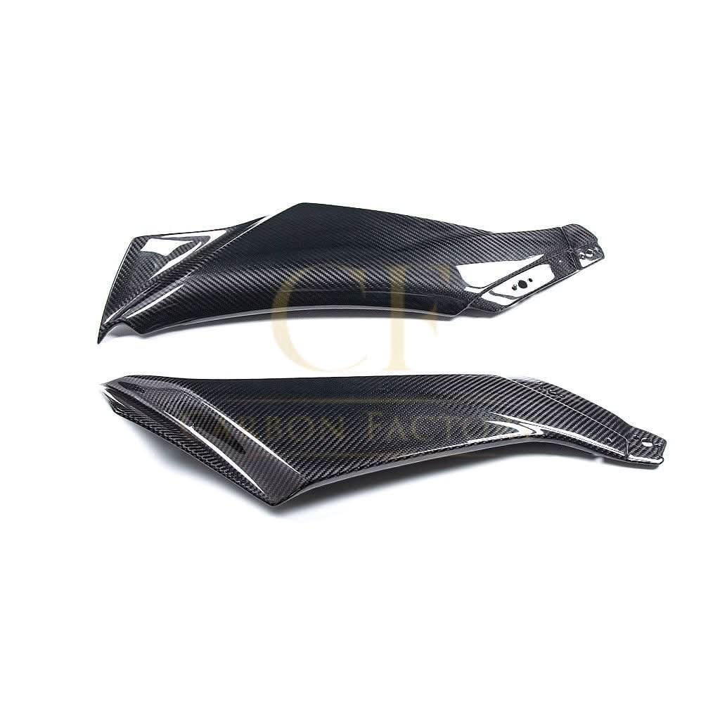 Pre-preg Carbon Fibre Dashboard Side Panel Covers for Yamaha R1 2020-2024