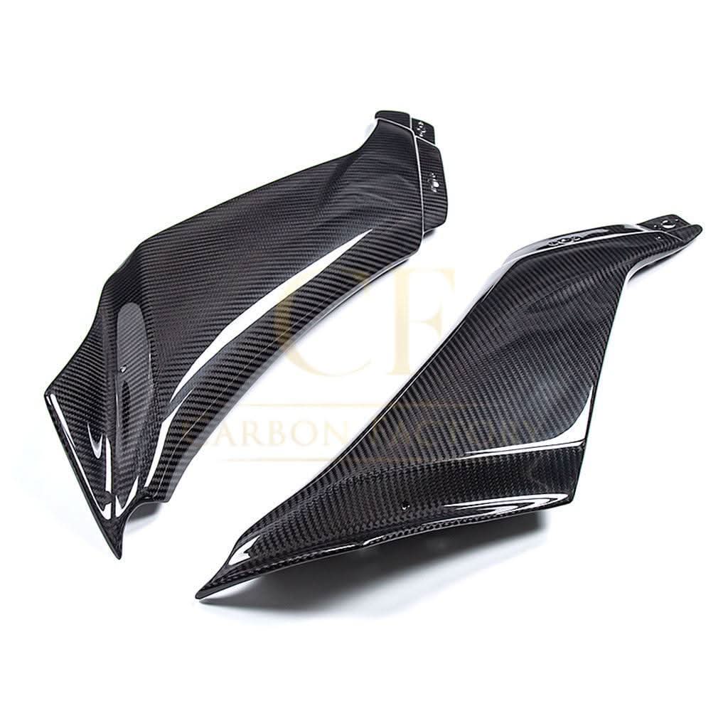 Pre-preg Carbon Fibre Dashboard Side Panel Covers for Yamaha R1 2020-2024