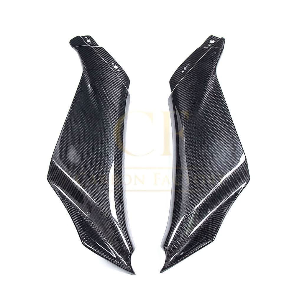 Pre-preg Carbon Fibre Dashboard Side Panel Covers for Yamaha R1 2020-2024