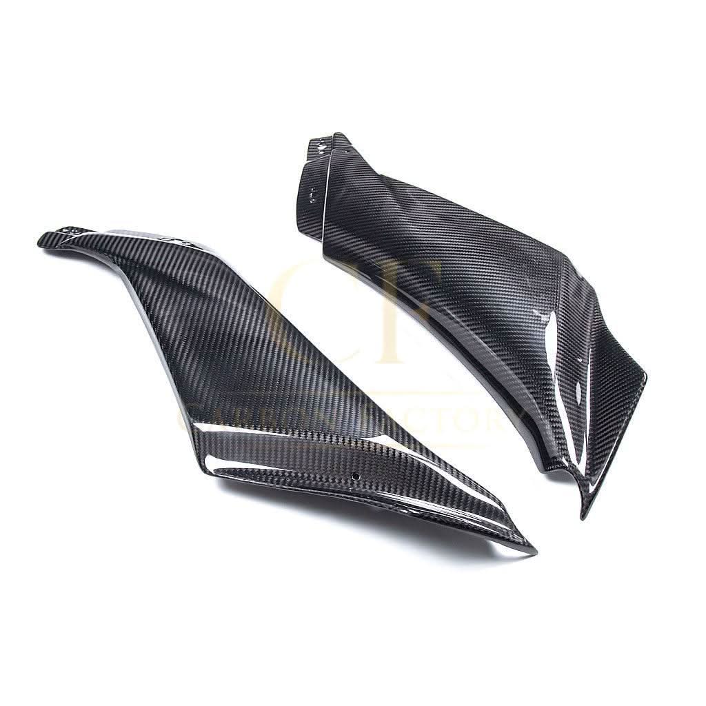 Pre-preg Carbon Fibre Dashboard Side Panel Covers for Yamaha R1 2020-2024