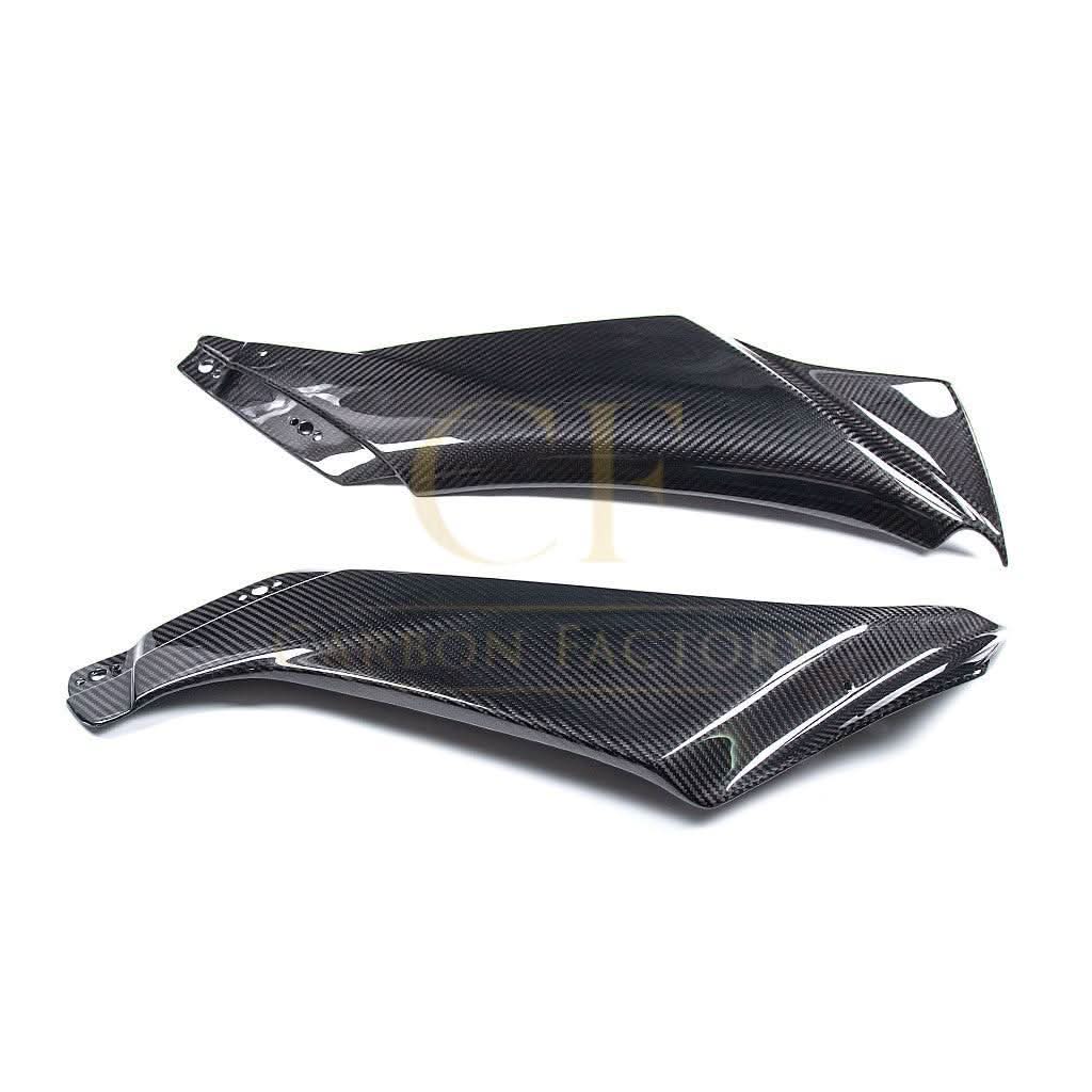 Pre-preg Carbon Fibre Dashboard Side Panel Covers for Yamaha R1 2020-2024