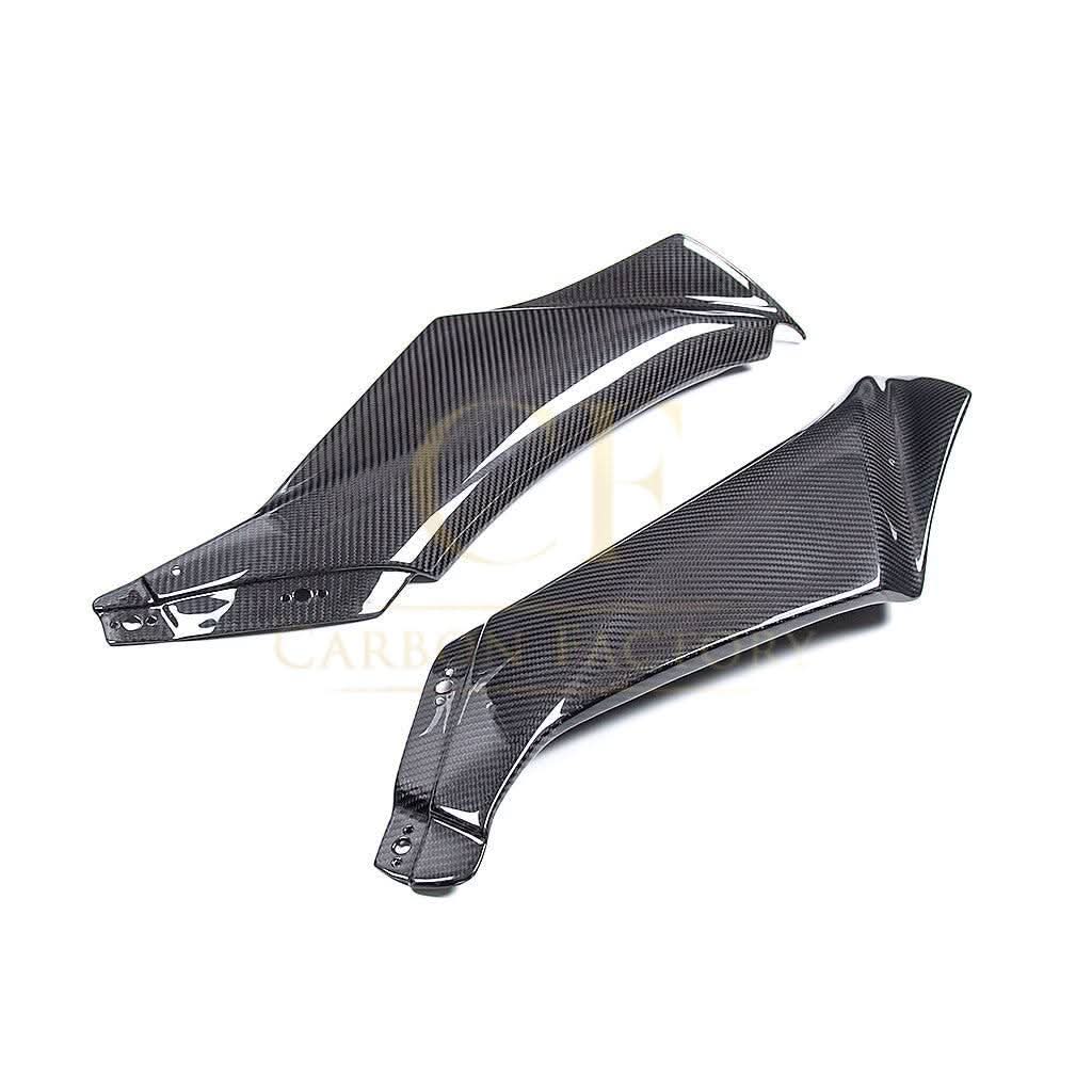 Pre-preg Carbon Fibre Dashboard Side Panel Covers for Yamaha R1 2020-2024