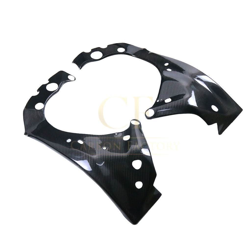 Pre-preg Carbon Fibre Frame Covers for Yamaha R1 2015-2024