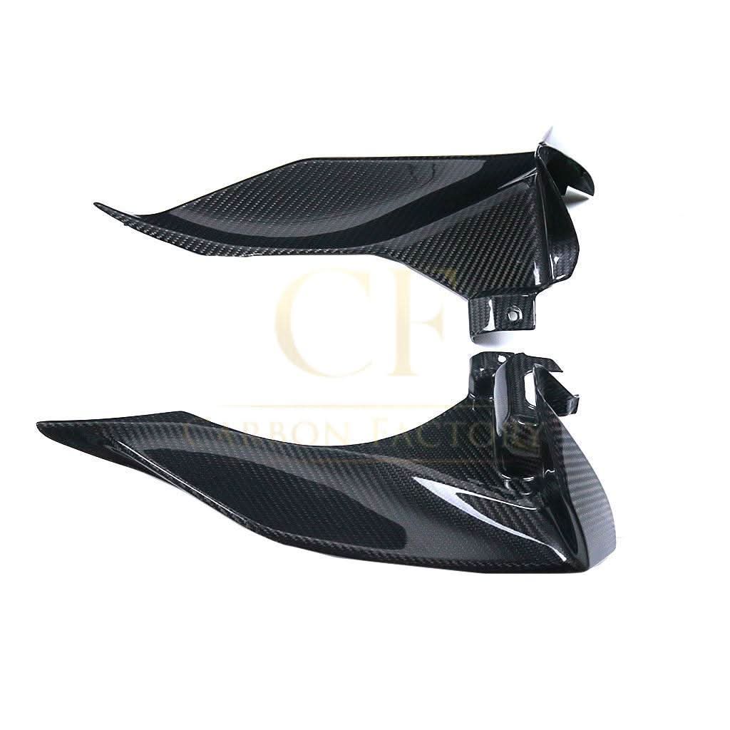 Pre-preg Carbon Fibre Front Dash Panel Side Covers for Yamaha R1 2020-2024