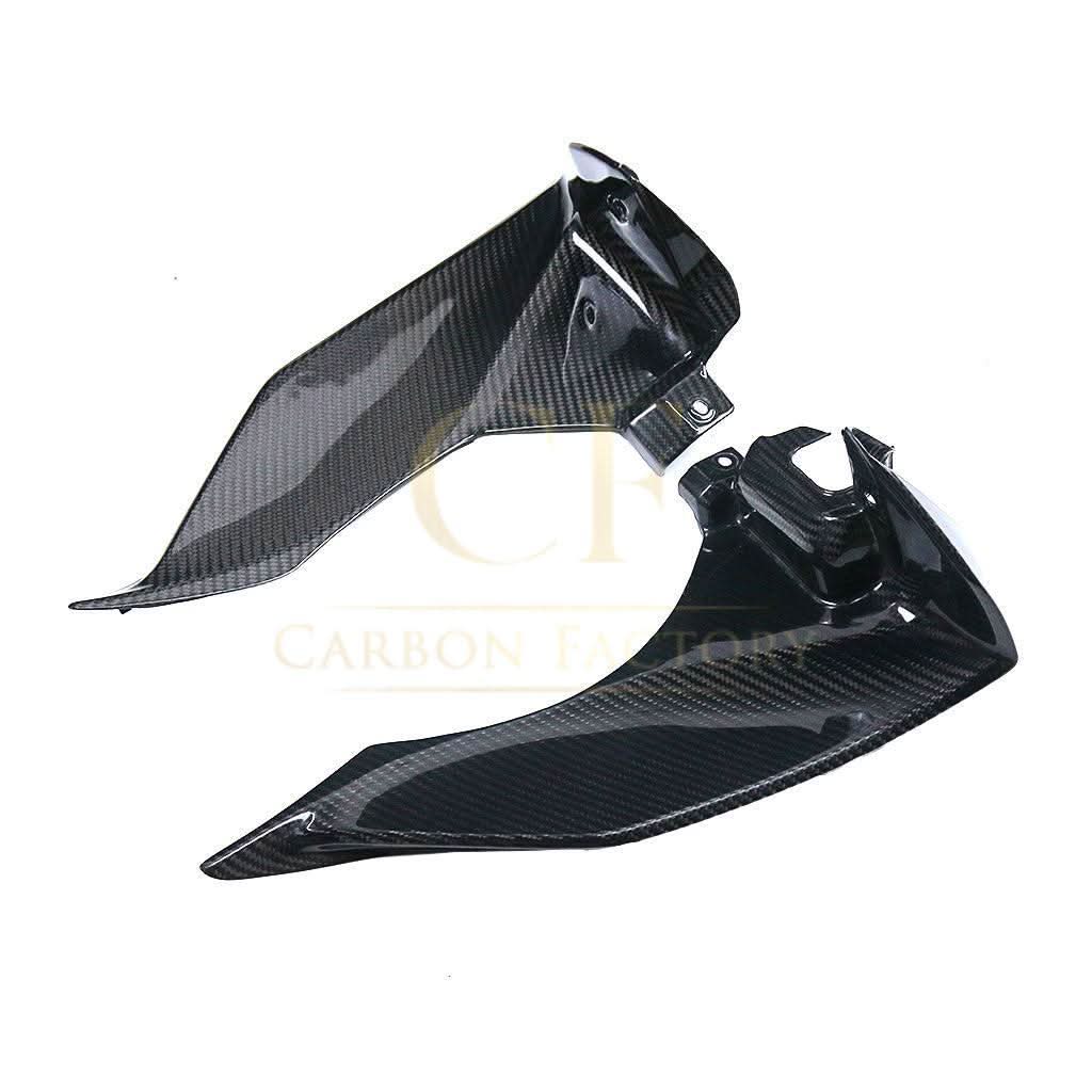 Pre-preg Carbon Fibre Front Dash Panel Side Covers for Yamaha R1 2020-2024