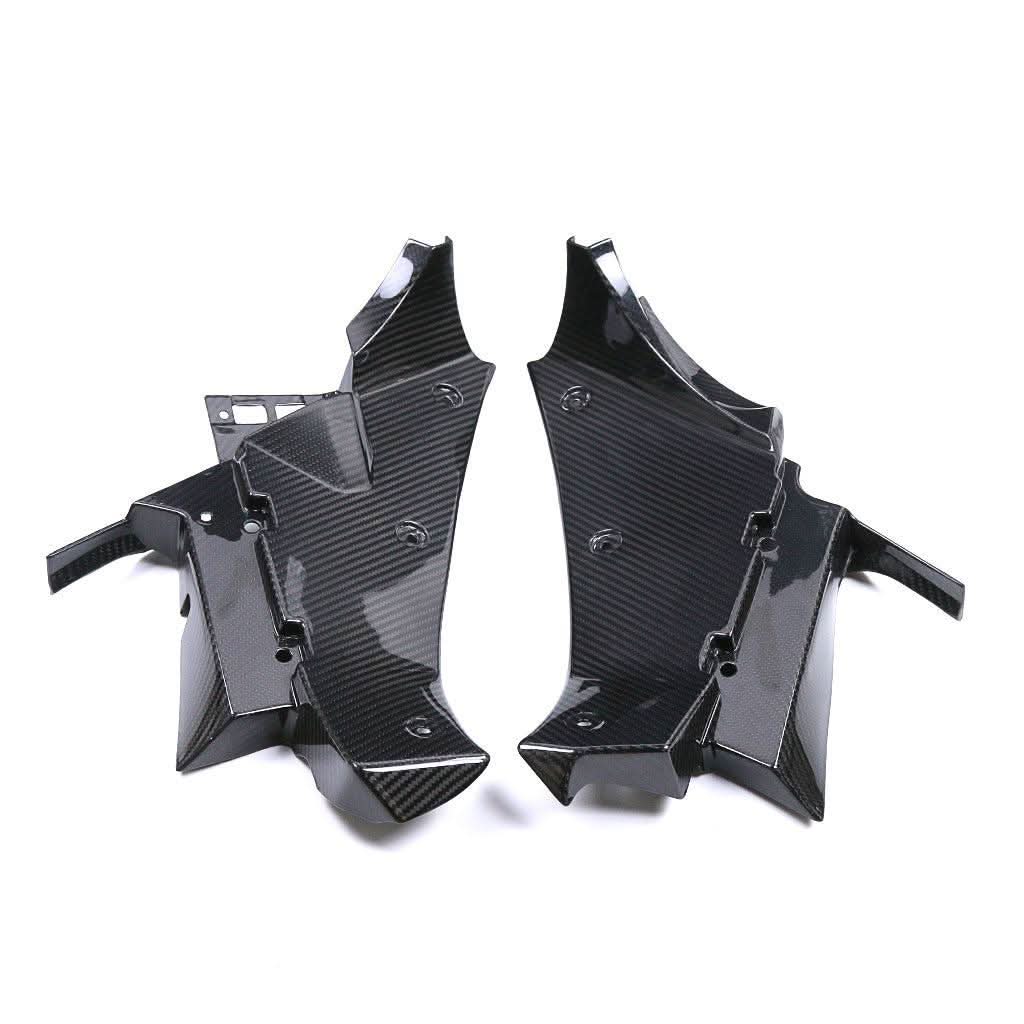 Pre-preg Carbon Fibre Instrument Side Panels for Yamaha R7 2022-2025