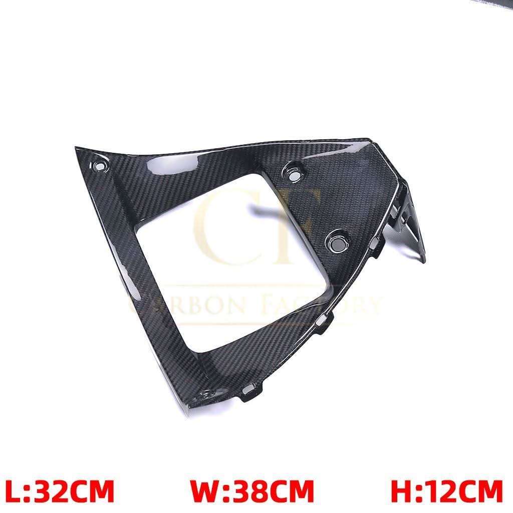 Pre-preg Carbon Fibre Radiator Guard for Yamaha R1 2020-2024