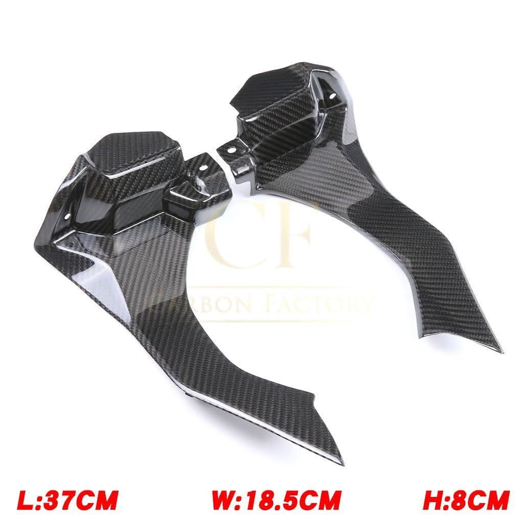 Pre-preg Carbon Fibre Ram Intake Tube Covers Dash Fairing for Yamaha R1 2015-2019