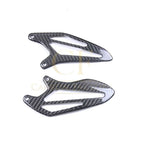 Pre-preg Carbon Fibre Rear Heel Plates for Yamaha R7 2022-2025