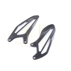Pre-preg Carbon Fibre Rear Heel Plates for Yamaha R7 2022-2025