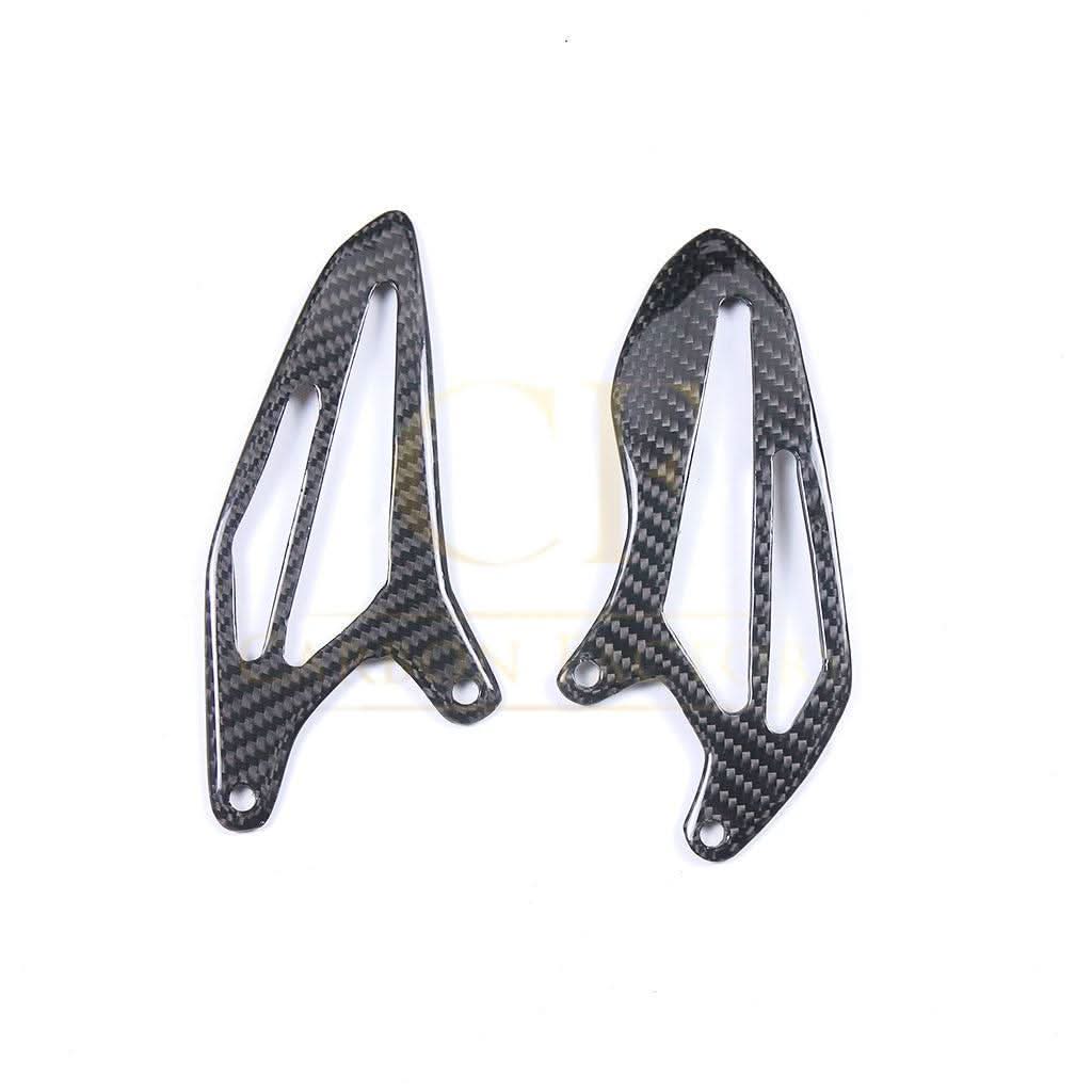 Pre-preg Carbon Fibre Rear Heel Plates for Yamaha R7 2022-2025