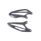 Pre-preg Carbon Fibre Rear Heel Plates for Yamaha R7 2022-2025