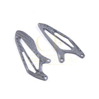 Pre-preg Carbon Fibre Rear Heel Plates for Yamaha R7 2022-2025