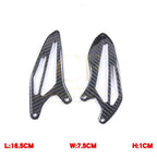 Pre-preg Carbon Fibre Rear Heel Plates for Yamaha R7 2022-2025