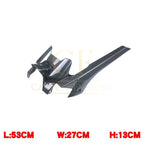 Pre-preg Carbon Fibre Rear Hugger for Yamaha R7 2022-2025
