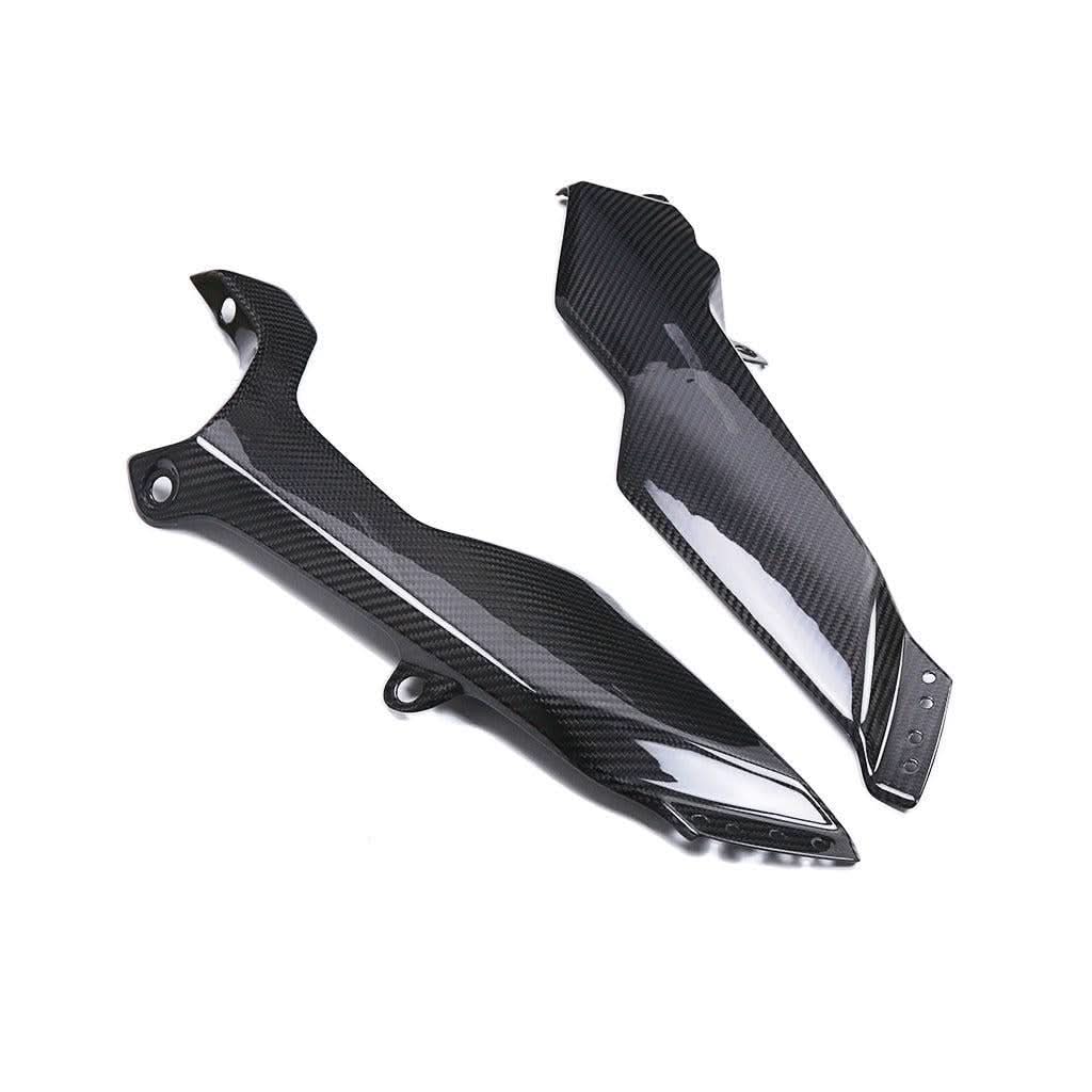 Pre-preg Carbon Fibre Seat Lower Side Panels for Yamaha R7 2022-2025