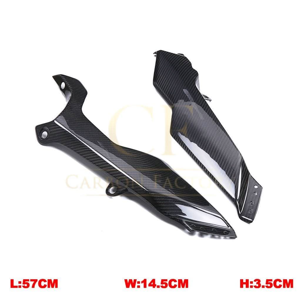 Pre-preg Carbon Fibre Seat Lower Side Panels for Yamaha R7 2022-2025