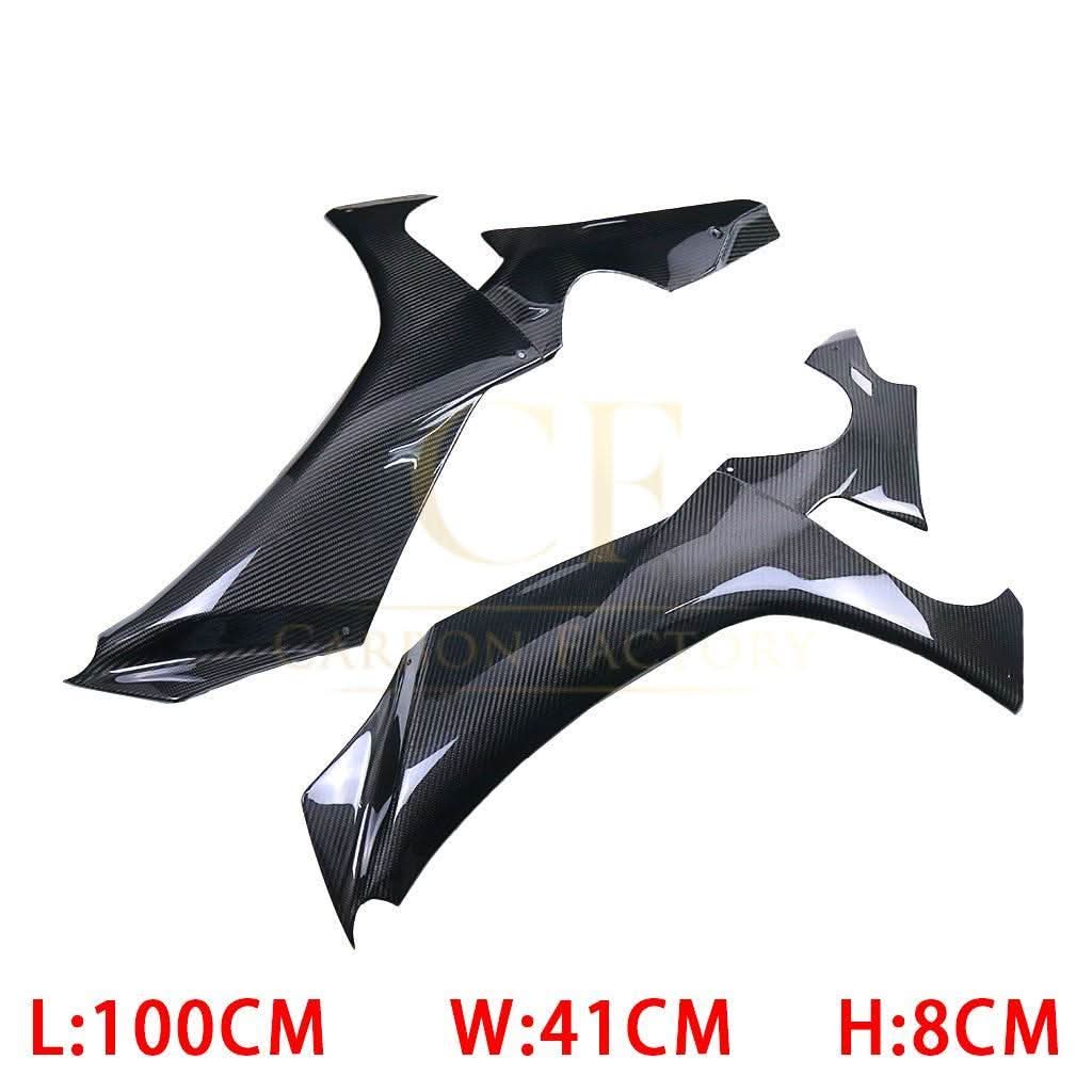 Pre-preg Carbon Fibre Side Fairings for Yamaha R1 2020-2024