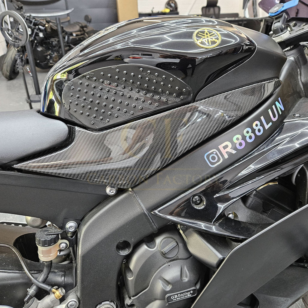 Pre-preg Carbon Fibre Side Panels for Yamaha R6 2008-2015