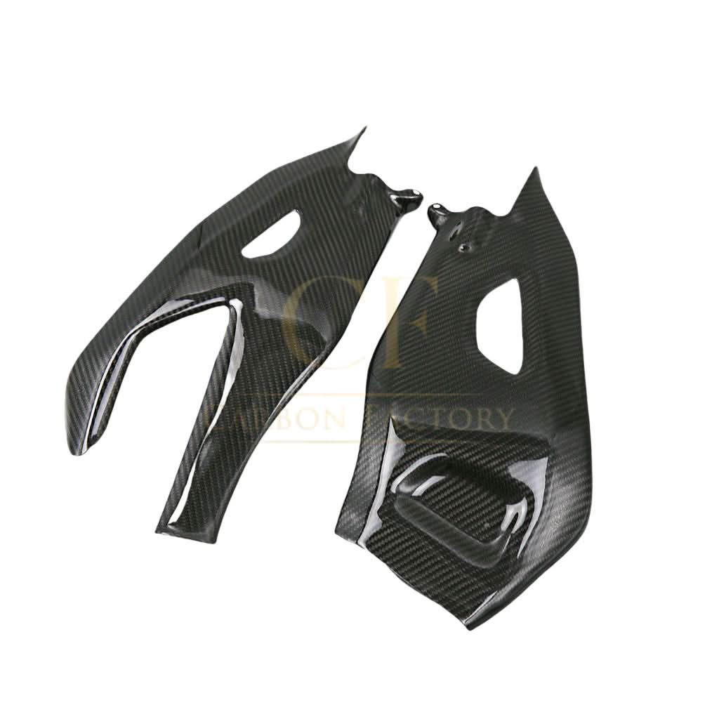 Pre-preg Carbon Fibre Swingarm Covers Protectors for Yamaha R1 2015-2024