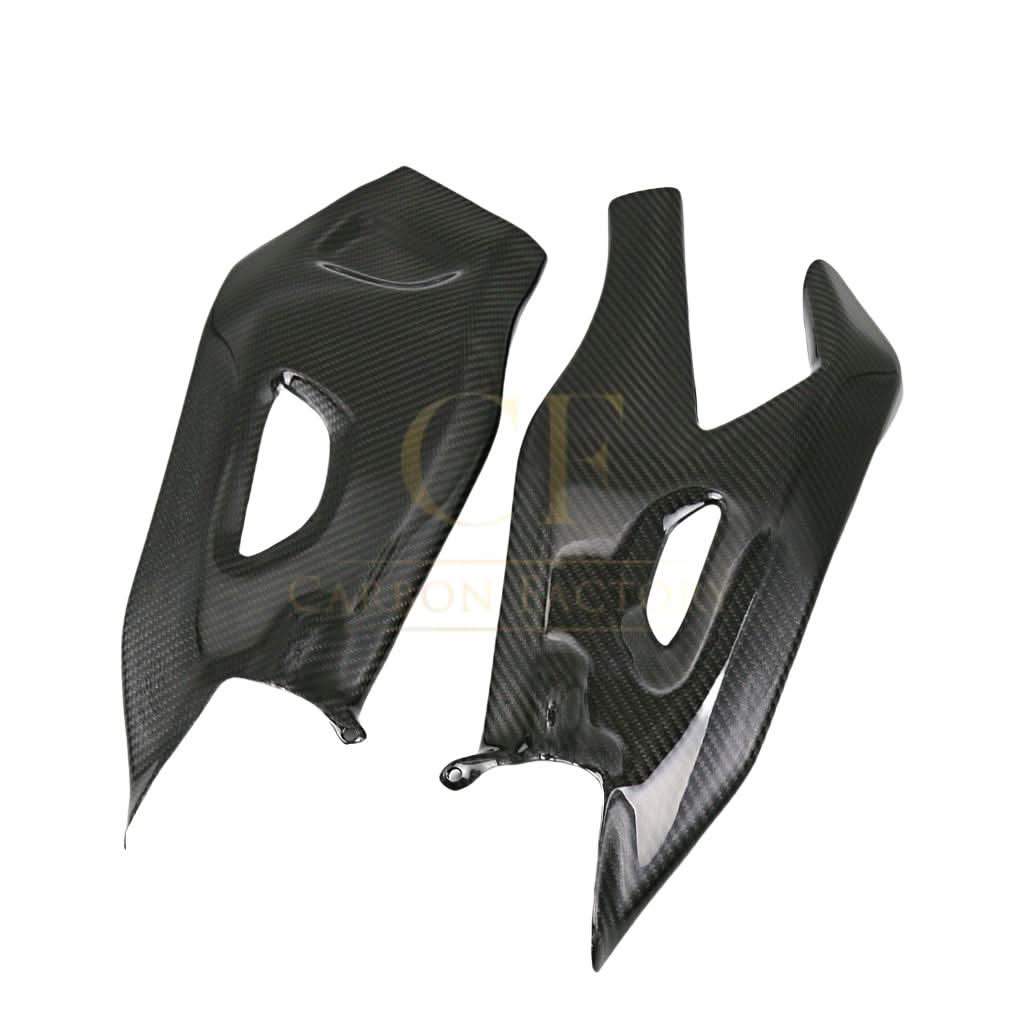 Pre-preg Carbon Fibre Swingarm Covers Protectors for Yamaha R1 2015-2024