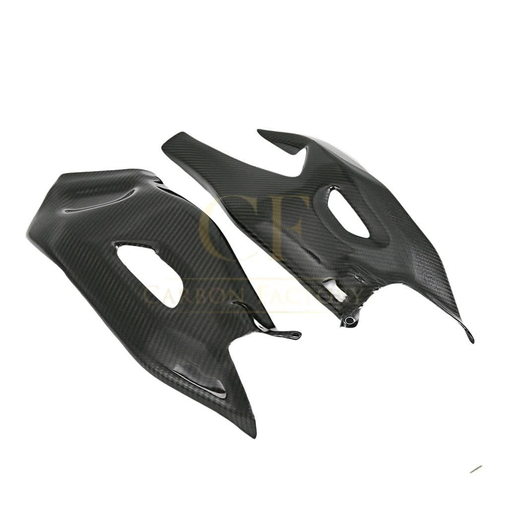 Pre-preg Carbon Fibre Swingarm Covers Protectors for Yamaha R1 2015-2024