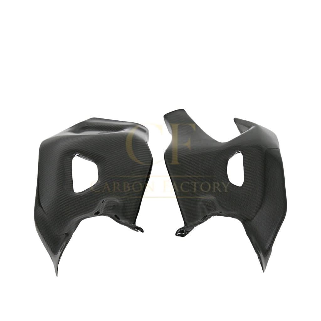 Pre-preg Carbon Fibre Swingarm Covers Protectors for Yamaha R1 2015-2024
