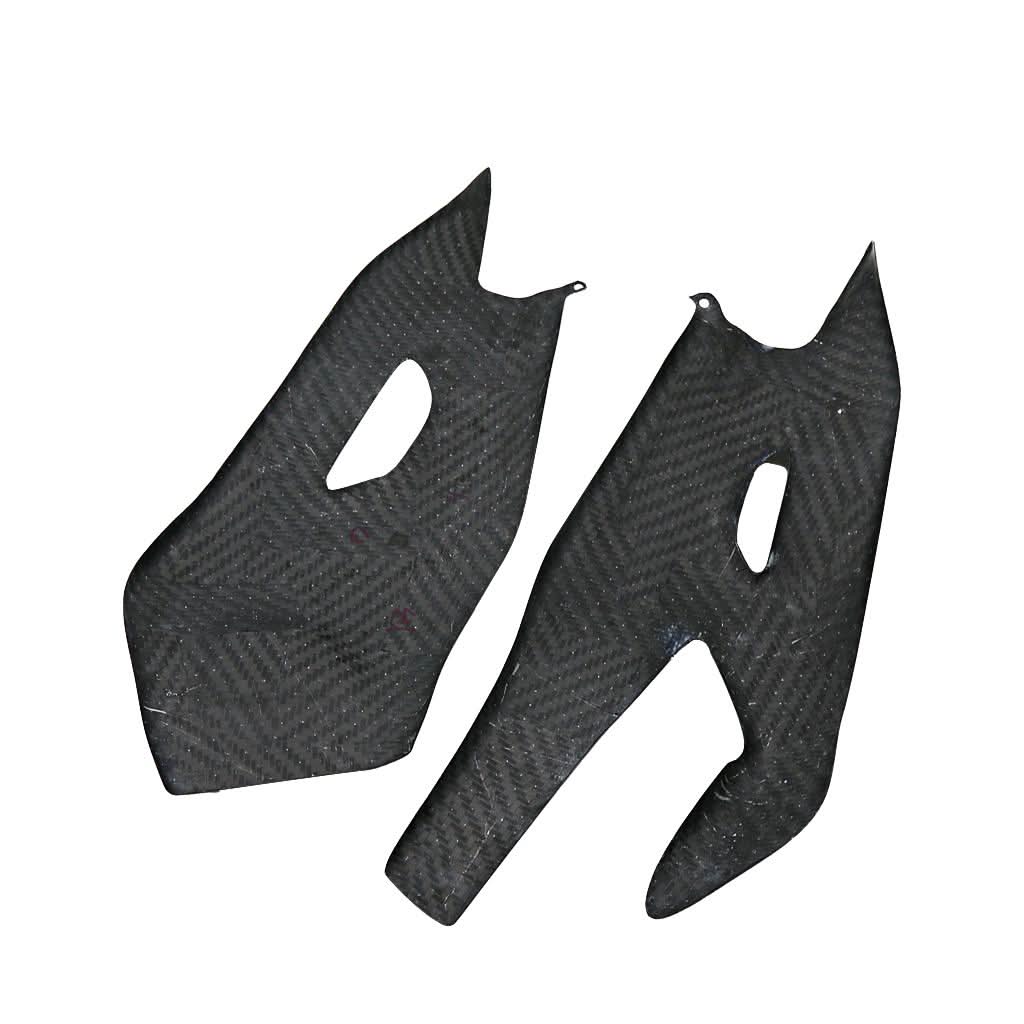 Pre-preg Carbon Fibre Swingarm Covers Protectors for Yamaha R1 2015-2024
