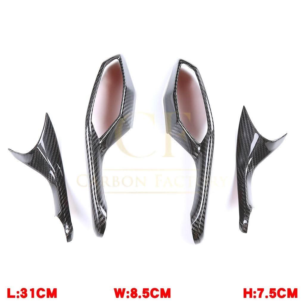 Pre-preg Carbon Fibre Tank Side Fairings for Yamaha R1 2020-2024