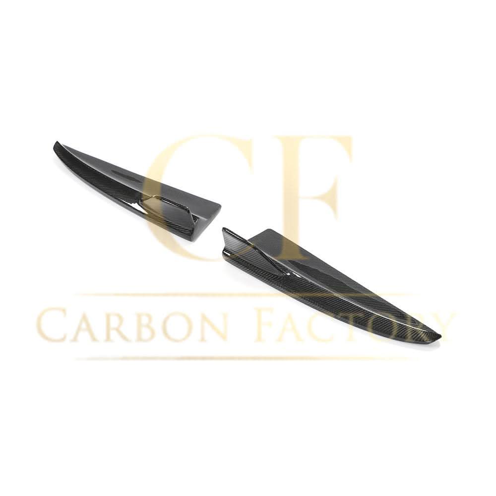 Carbon Fibre Rear Bumper Spats for Mercedes W205 C Class AMG & C63 15-21
