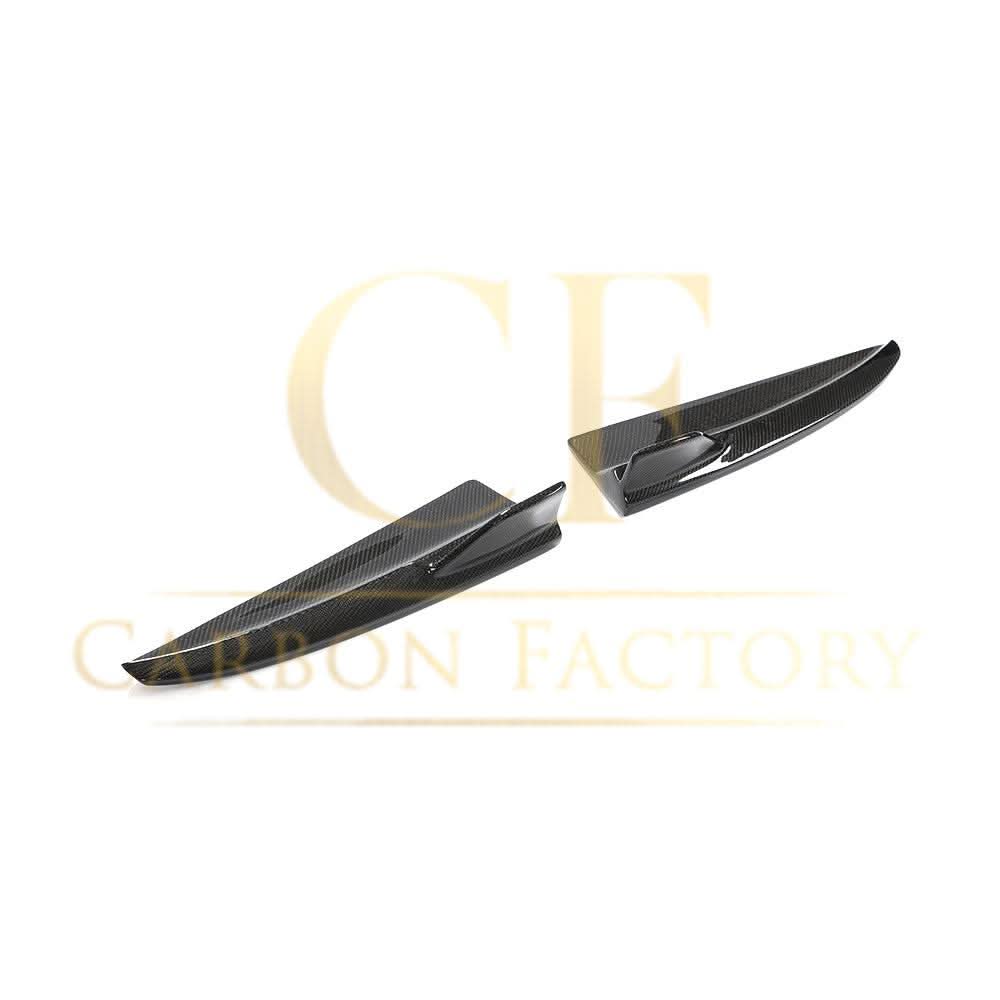 Carbon Fibre Rear Bumper Spats for Mercedes W205 C Class AMG & C63 15-21