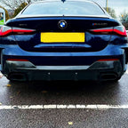 3D Style Carbon Fibre Rear Diffuser for BMW 4 Series G22 G23 20-Present