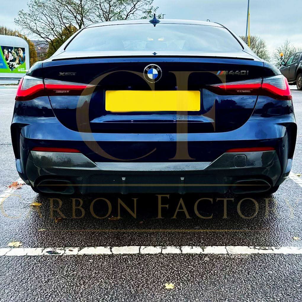 3D Style Carbon Fibre Rear Diffuser for BMW 4 Series G22 G23 20-Present