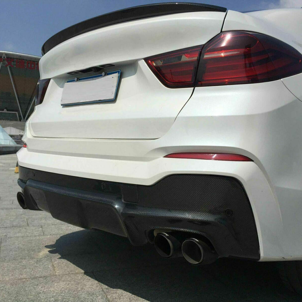 3D Style Carbon Fibre Rear Diffuser for BMW F26 X4 M Sport 15-Present