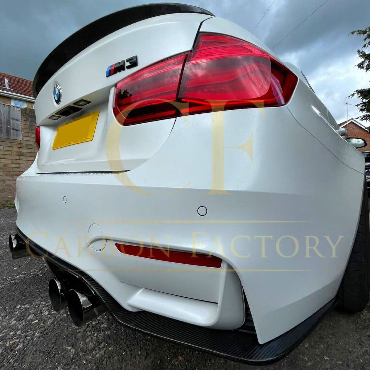 3D Style Carbon Fibre Rear Diffuser for BMW F80 M3 F82 F83 M4 14-20