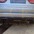 3D Style Carbon Fibre Rear Diffuser for BMW F85 X5M F86 X6M 16-Present