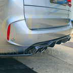 3D Style Carbon Fibre Rear Diffuser for BMW F85 X5M F86 X6M 16-Present