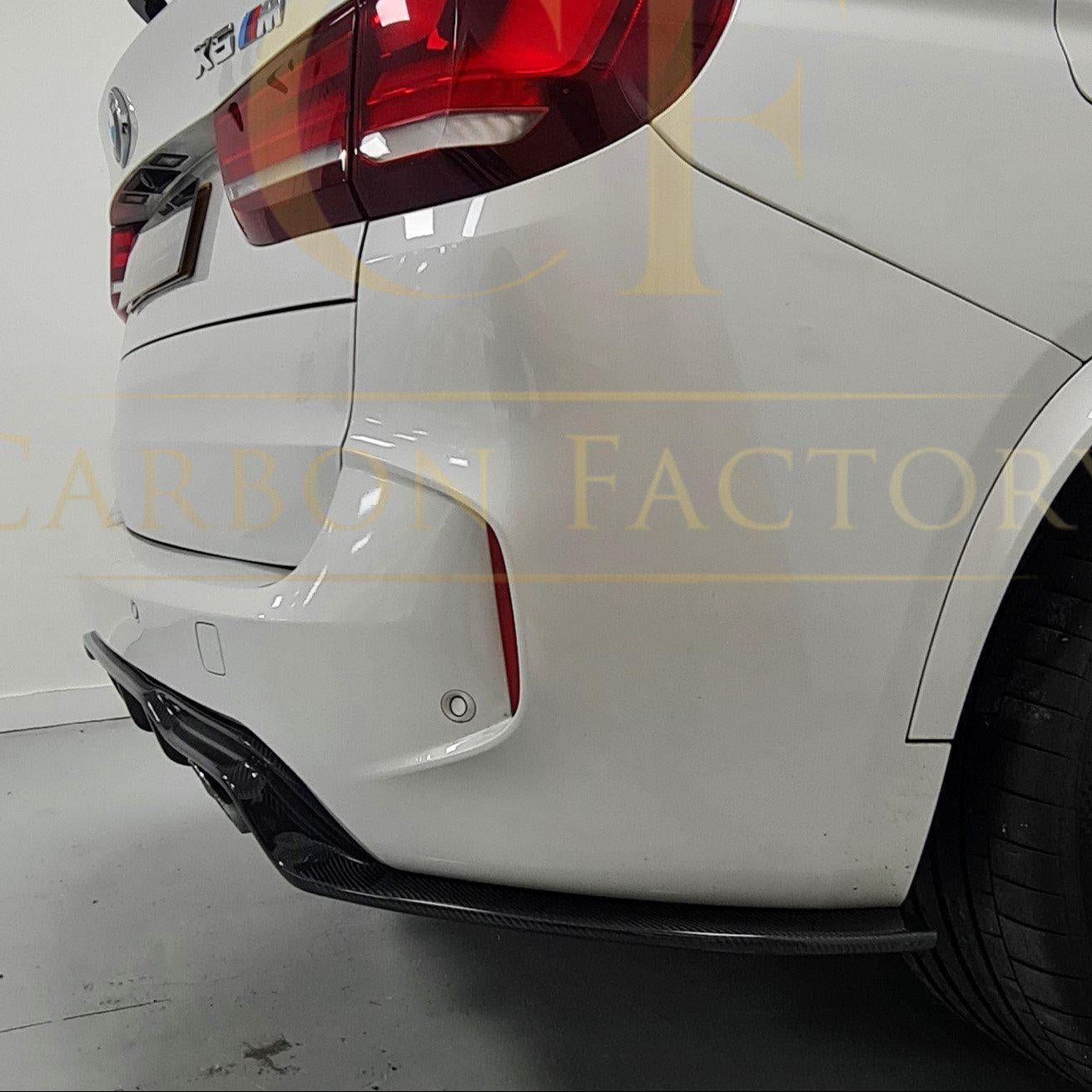 3D Style Carbon Fibre Rear Diffuser for BMW F85 X5M F86 X6M 16-Present