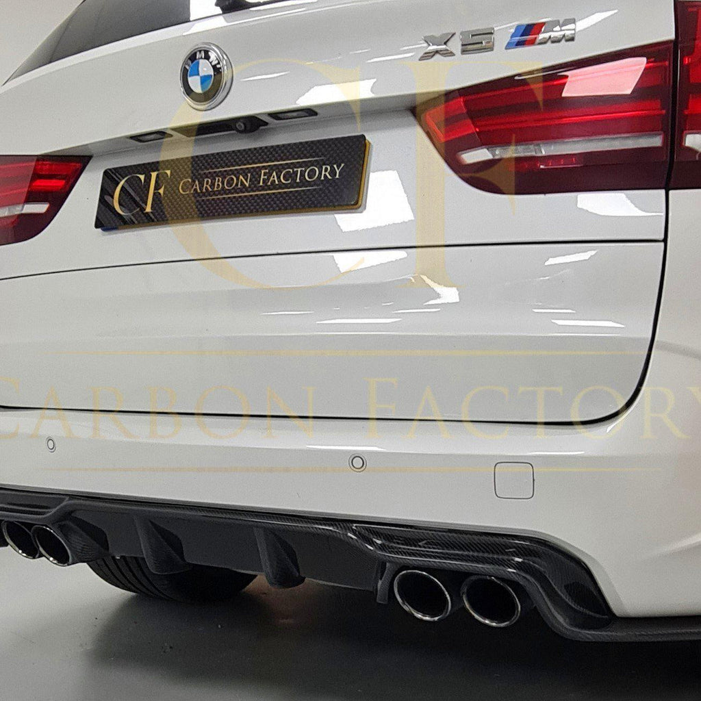 3D Style Carbon Fibre Rear Diffuser for BMW F85 X5M F86 X6M 16-Present