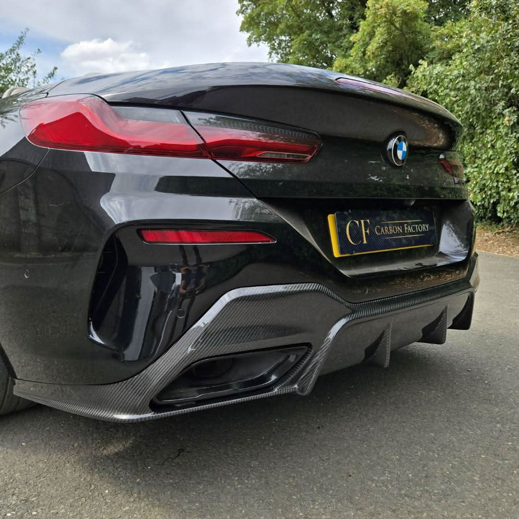 3D Style Pre-preg Carbon Fibre Rear Diffuser for BMW G14 G15 8 Series 18-Present