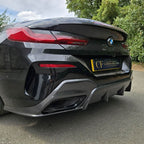 3D Style Pre-preg Carbon Fibre Rear Diffuser for BMW G14 G15 8 Series 18-Present