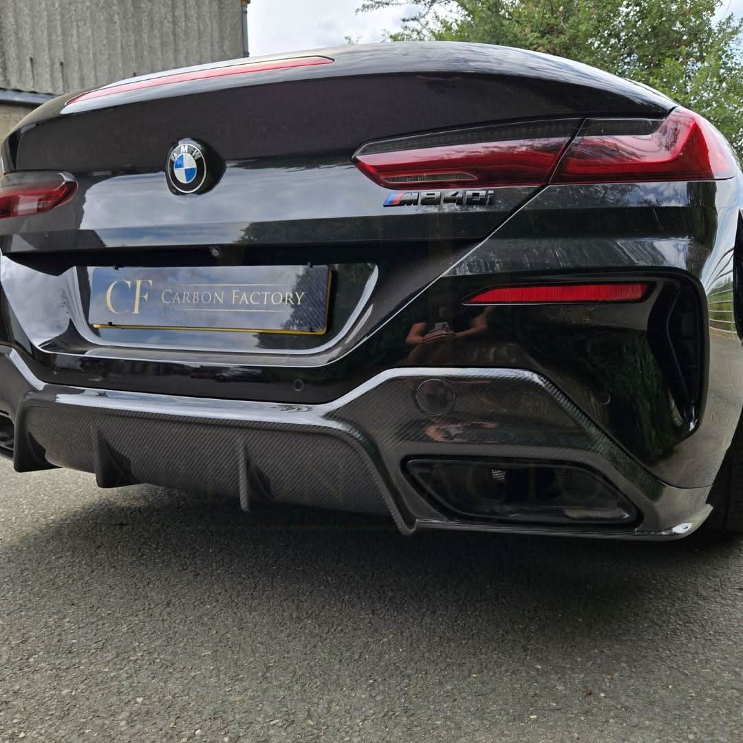 3D Style Pre-preg Carbon Fibre Rear Diffuser for BMW G14 G15 8 Series 18-Present