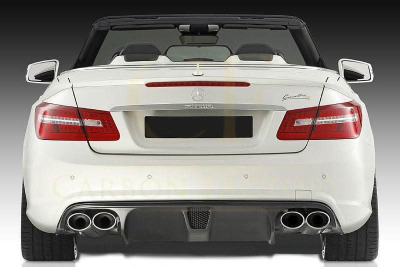 A Style Carbon Fibre Rear Diffuser for Mercedes Benz W212 E Class Saloon 10-17