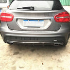 A Style Carbon Fibre Rear Diffuser for Mercedes Benz X156 GLA45 13-16