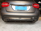 A Style Carbon Fibre Rear Diffuser for Mercedes Benz X156 GLA45 13-16