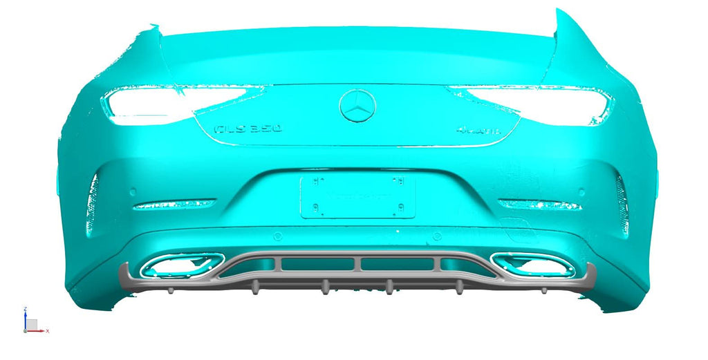 Brabus Style Carbon Fibre Rear Diffuser for Mercedes Benz C257 CLS 19-Present