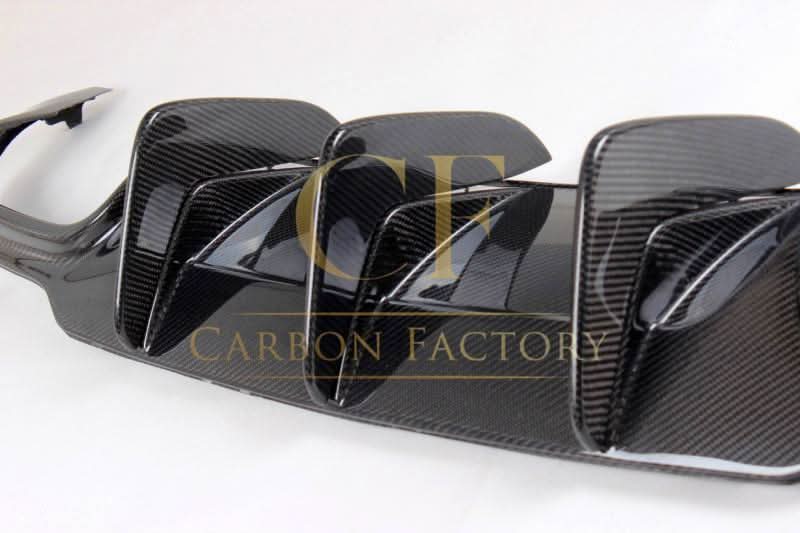 Carbon Fibre Big Fin Rear Diffuser for Mercedes Benz W204 C63 and C Class Facelift 12-14
