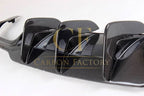 Carbon Fibre Big Fin Rear Diffuser for Mercedes Benz W204 C63 and C Class Facelift 12-14